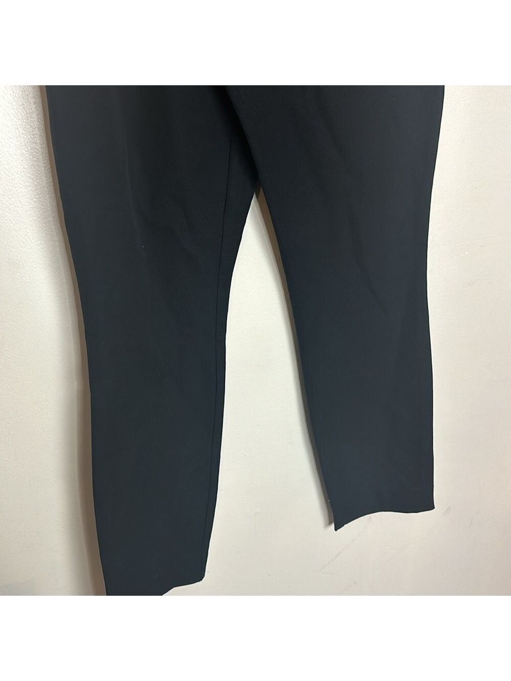 Gap Signature Skinny Ankle Mid Rise Black Trouser Pants in Bi-Stretch Weave - Picture 12 of 15